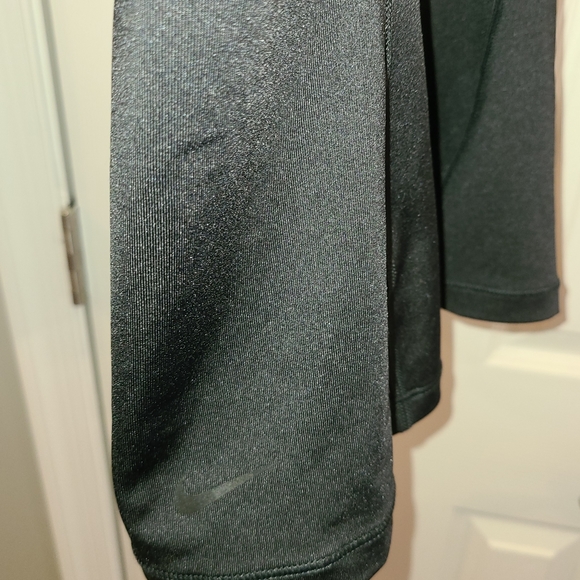 Nike DriFit tank black with black swoosh Sz M - Picture 7 of 7